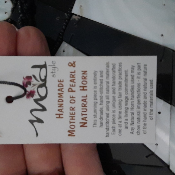 Handmade Silk Mother of Pearl Crossbody Purse Wedding Formal Party Prom Dance - Picture 8 of 8